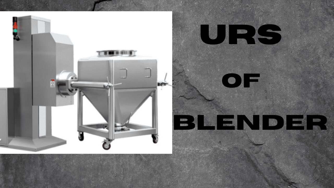 URS of Bin Blender